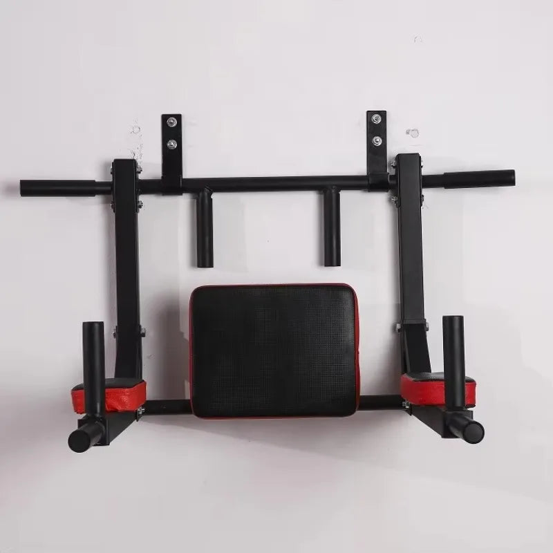 2026 Home Gym Wall Mounted Pull up Bar Chin up Bar Fitness Equipment Pull-up Bar Dip Station Suspension Frame