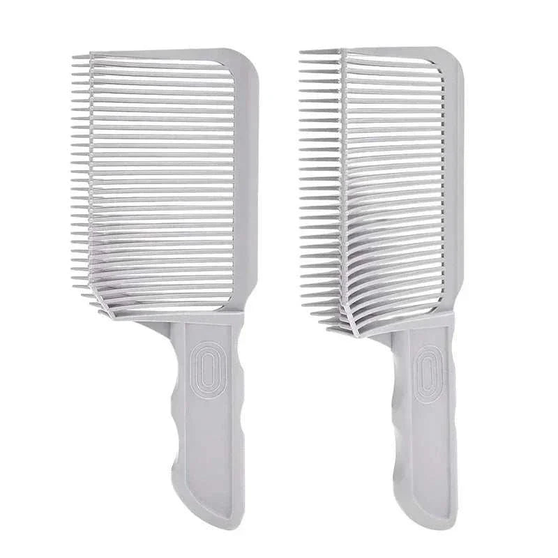 Professional-grade barber fade combs with ergonomic grip and precision gradient design for flawless fades and flat tops.