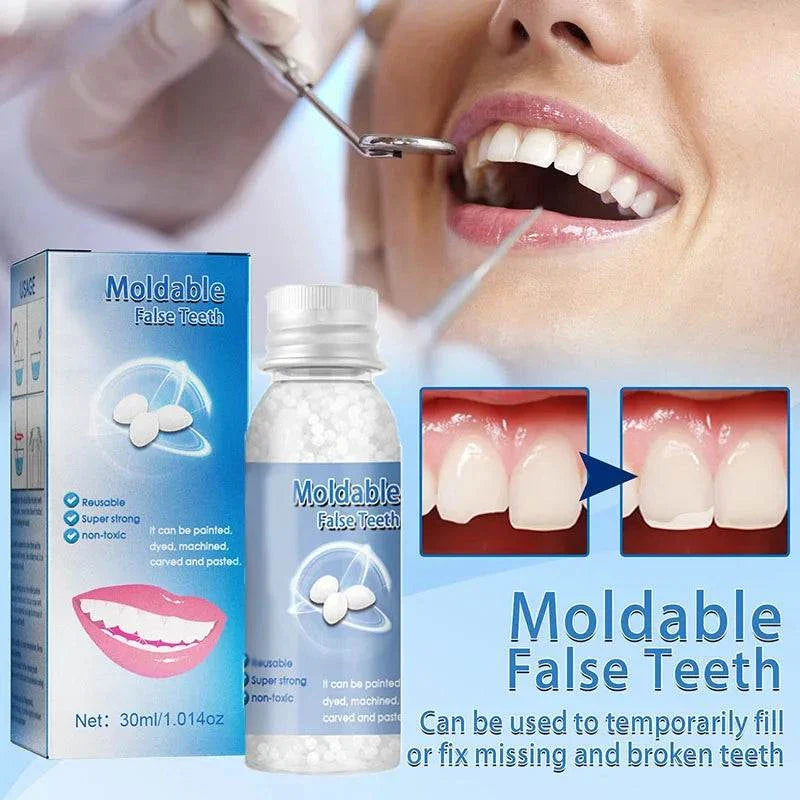 Resin Tooth Repair Glue moldable resin for temporary dental fixes filling chips and gaps in teeth