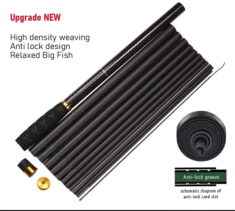 BAKAWA Ultralight Carbon Fishing Rods
