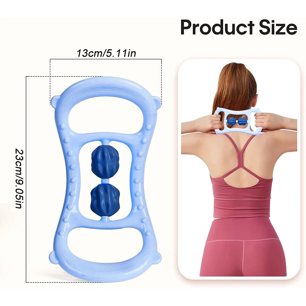 Round Massager Roller for Waist & Abdominal Muscles