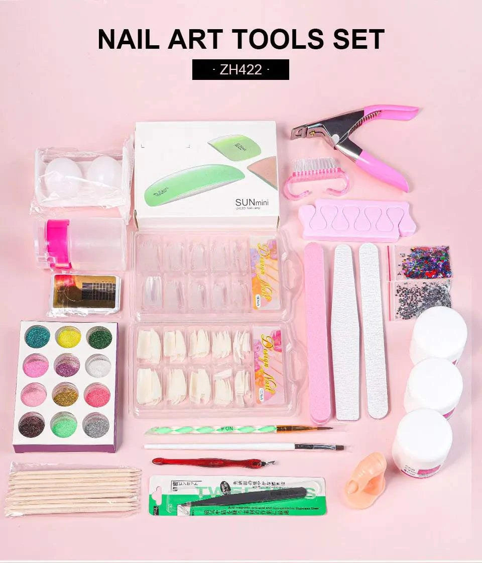 Nail Acrylic Powder & Liquid Monomer Set