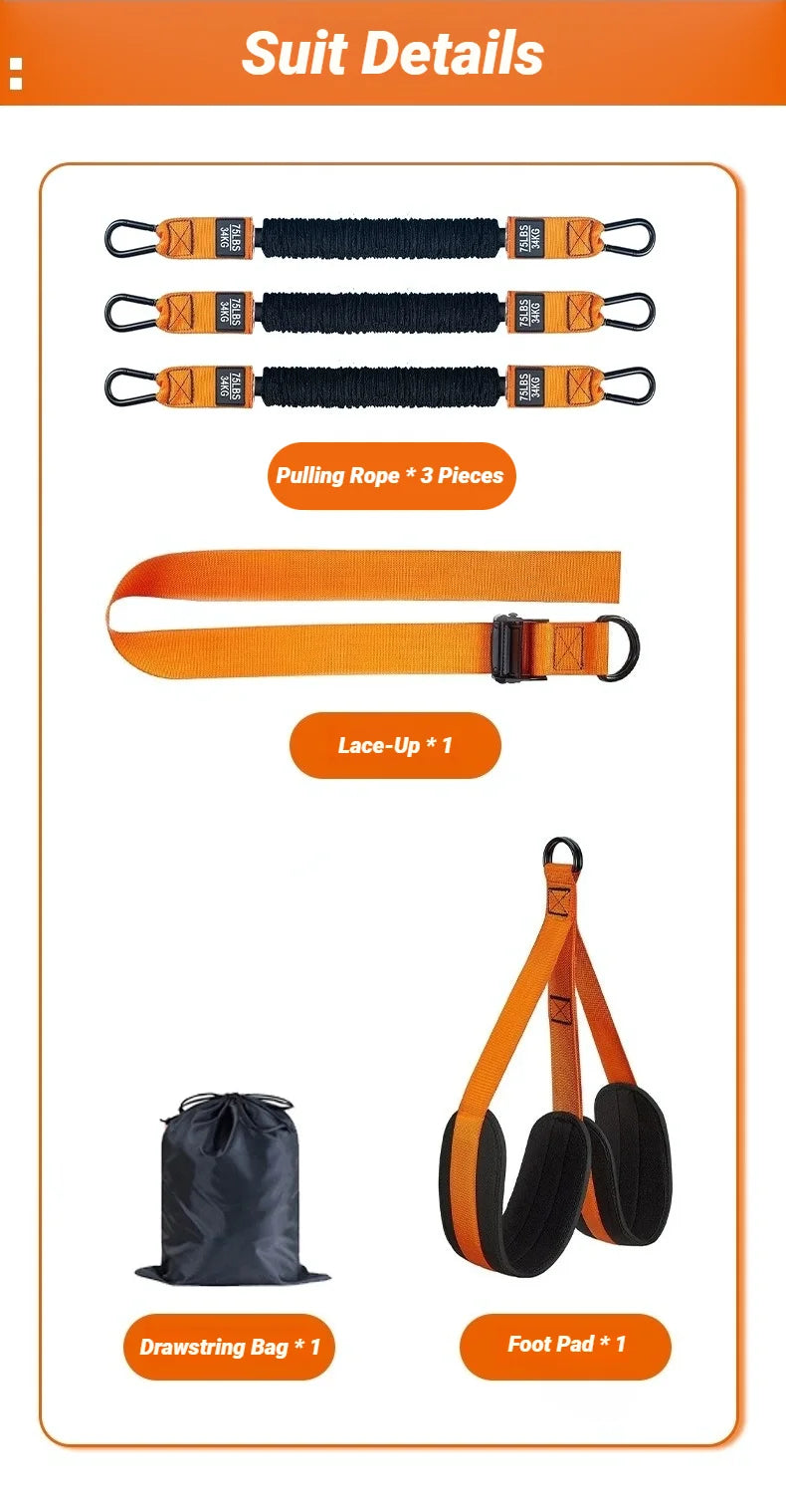 Pull Up Assistance Bands Set – Resistance Straps for Strength Training