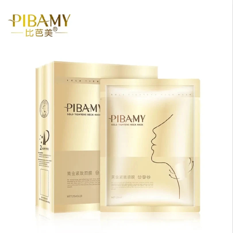 10Pcs Golden Neck Mask