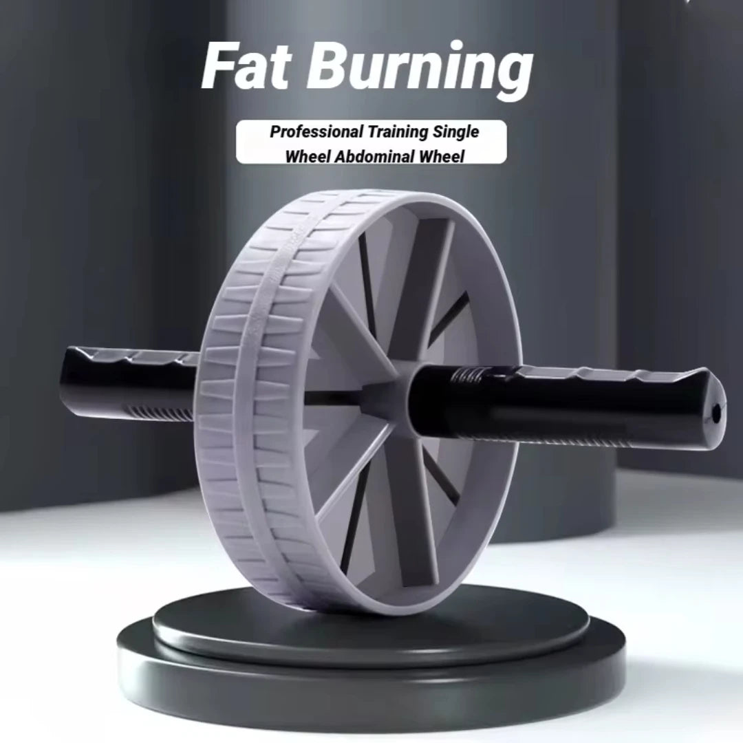 Abdominal Wheel Strong Load Bearing Non-Slip Roller Strengthen Muscle Exercise Equipment Fitness Training Home Use Silent
