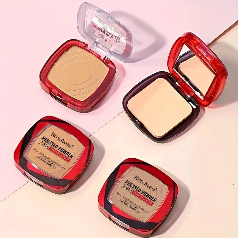 Pressed Powder Foundation with Puff Applicator