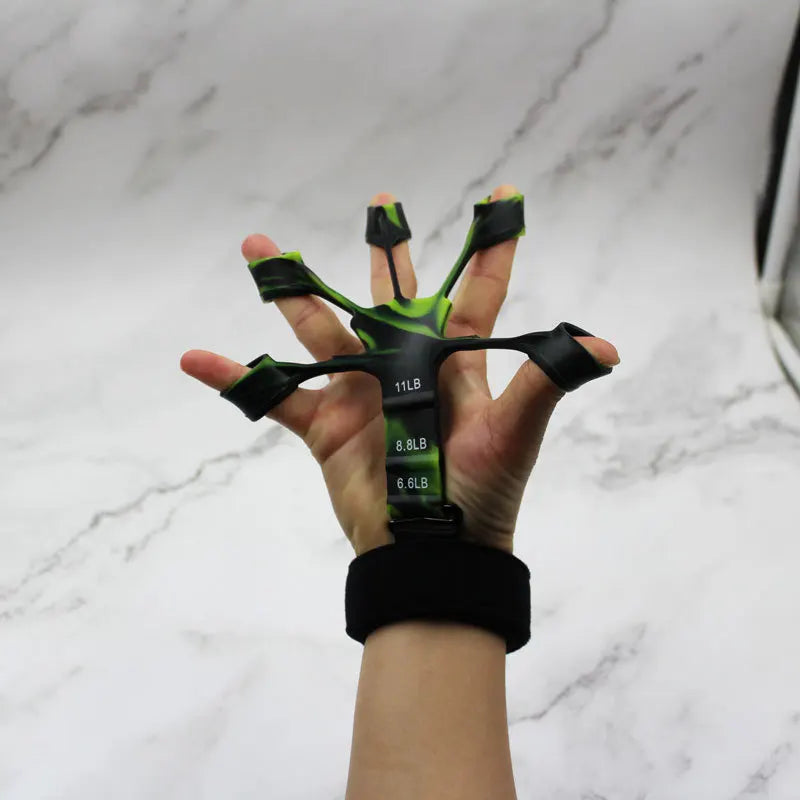 Finger Gripper Hand Strengthener – 6 Level Adjustable Finger Exerciser
