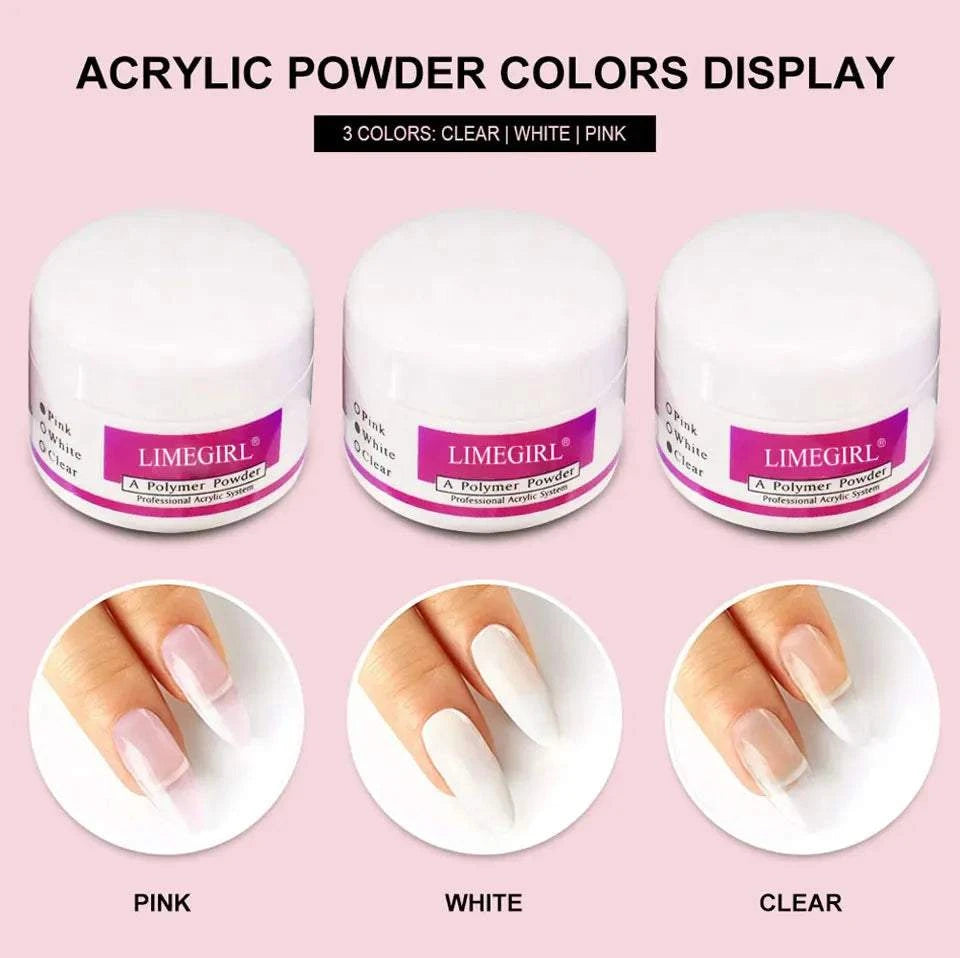 Nail Acrylic Powder & Liquid Monomer Set
