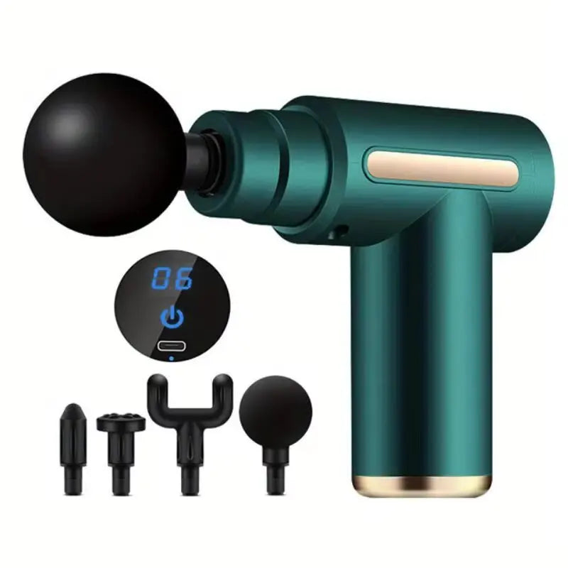 Portable Fascial Massage Gun Electric Percussion Pistol Massage