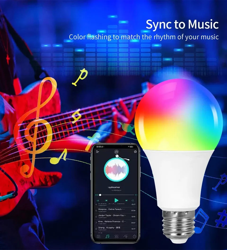 LED Light RGB Lamp Spotlight: