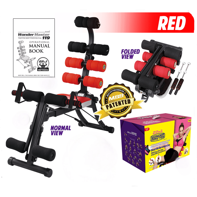 Ab Machine for Home Gym – Core Strength & Sit-Up Workout Equipment