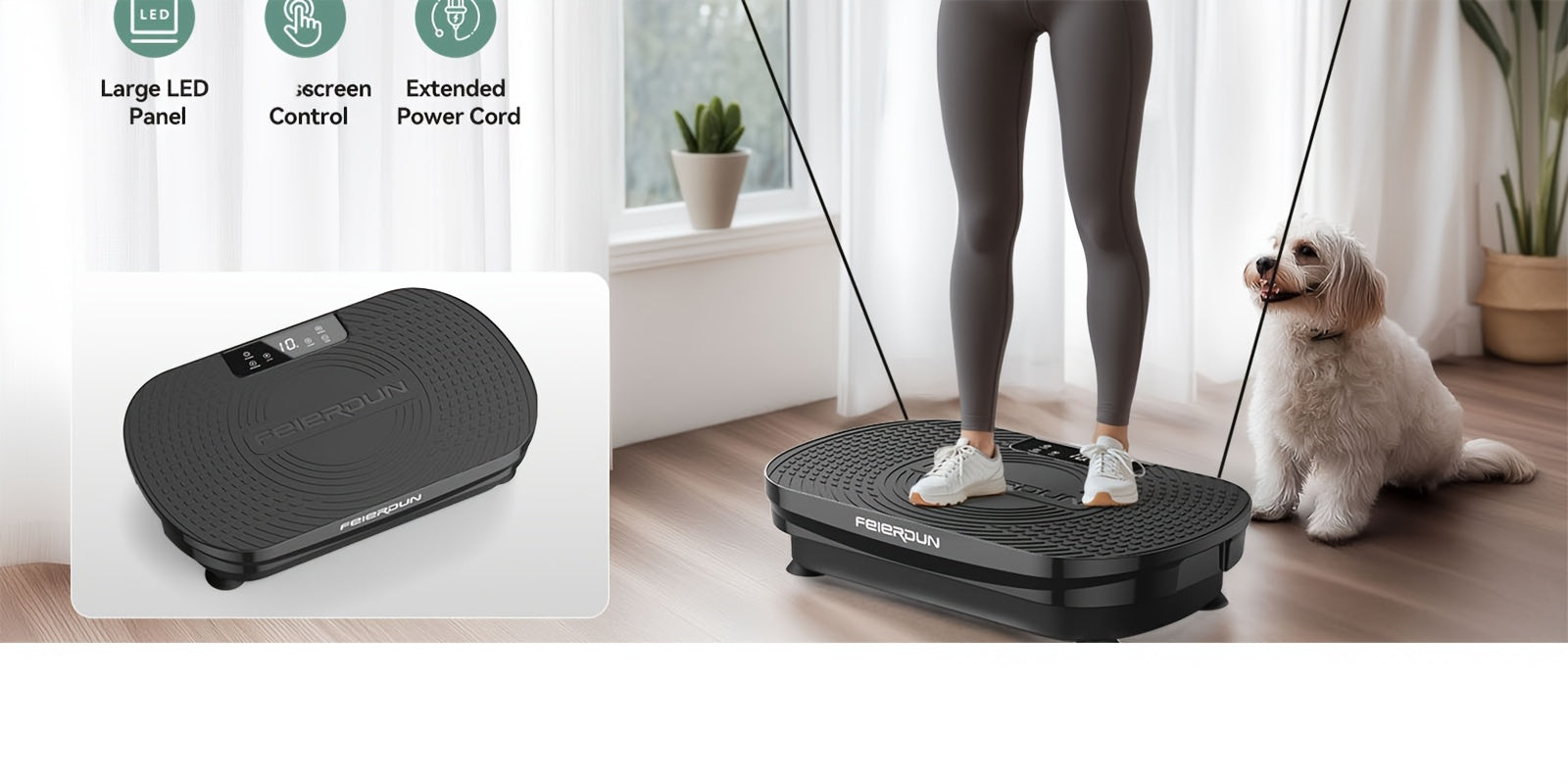 Vibration Plate Exercise Machine – Whole Body Toning & Lymphatic Support