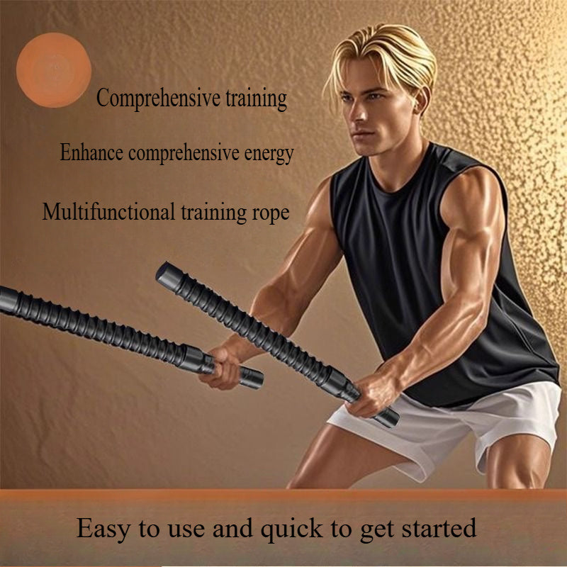 Adjustable Stainless Battle Ropes for Strength Training | Home Gym