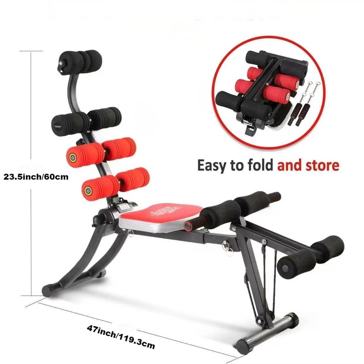 Ab Machine for Home Gym – Core Strength & Sit-Up Workout Equipment