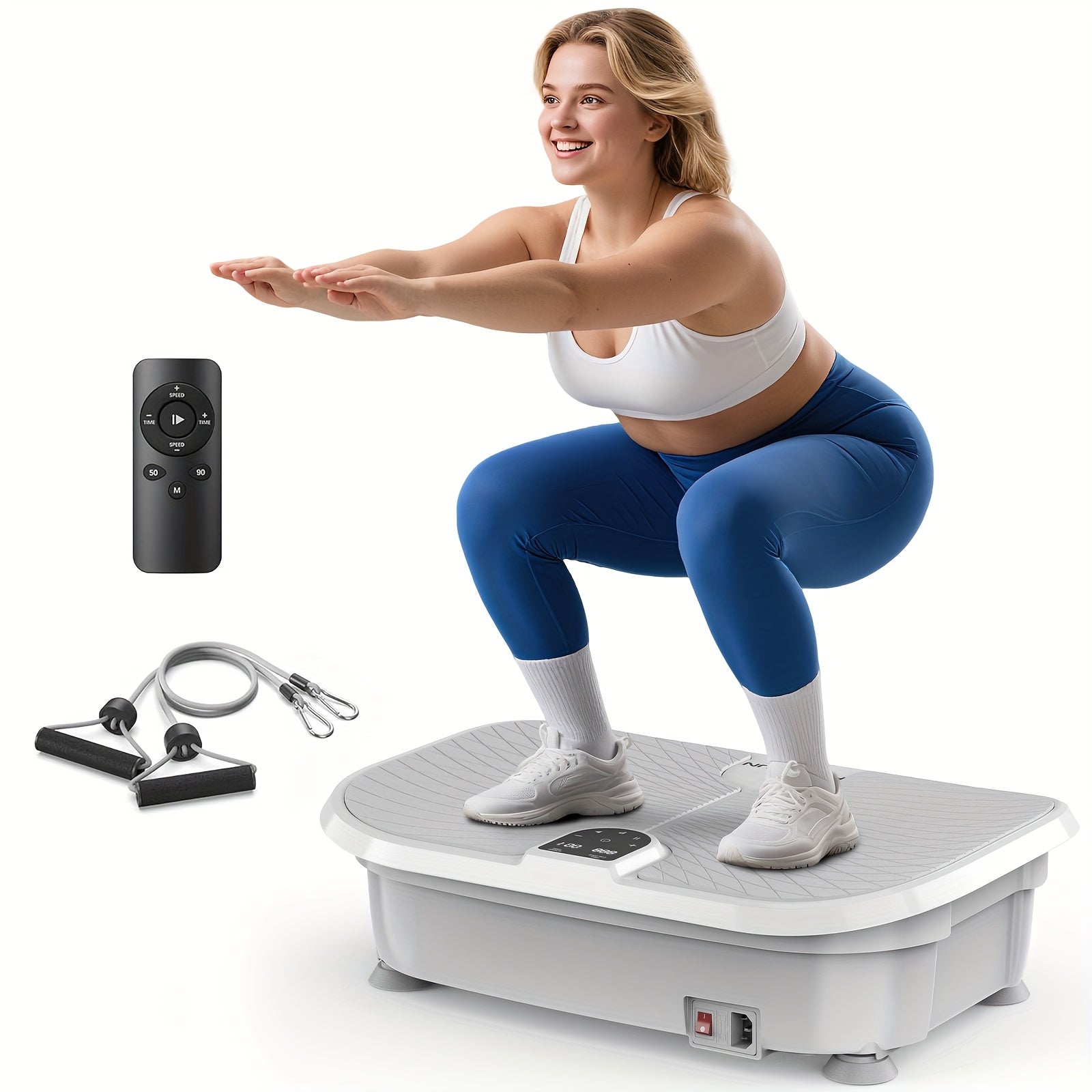Vibration Plate Exercise Machine – Whole Body Toning & Lymphatic Support
