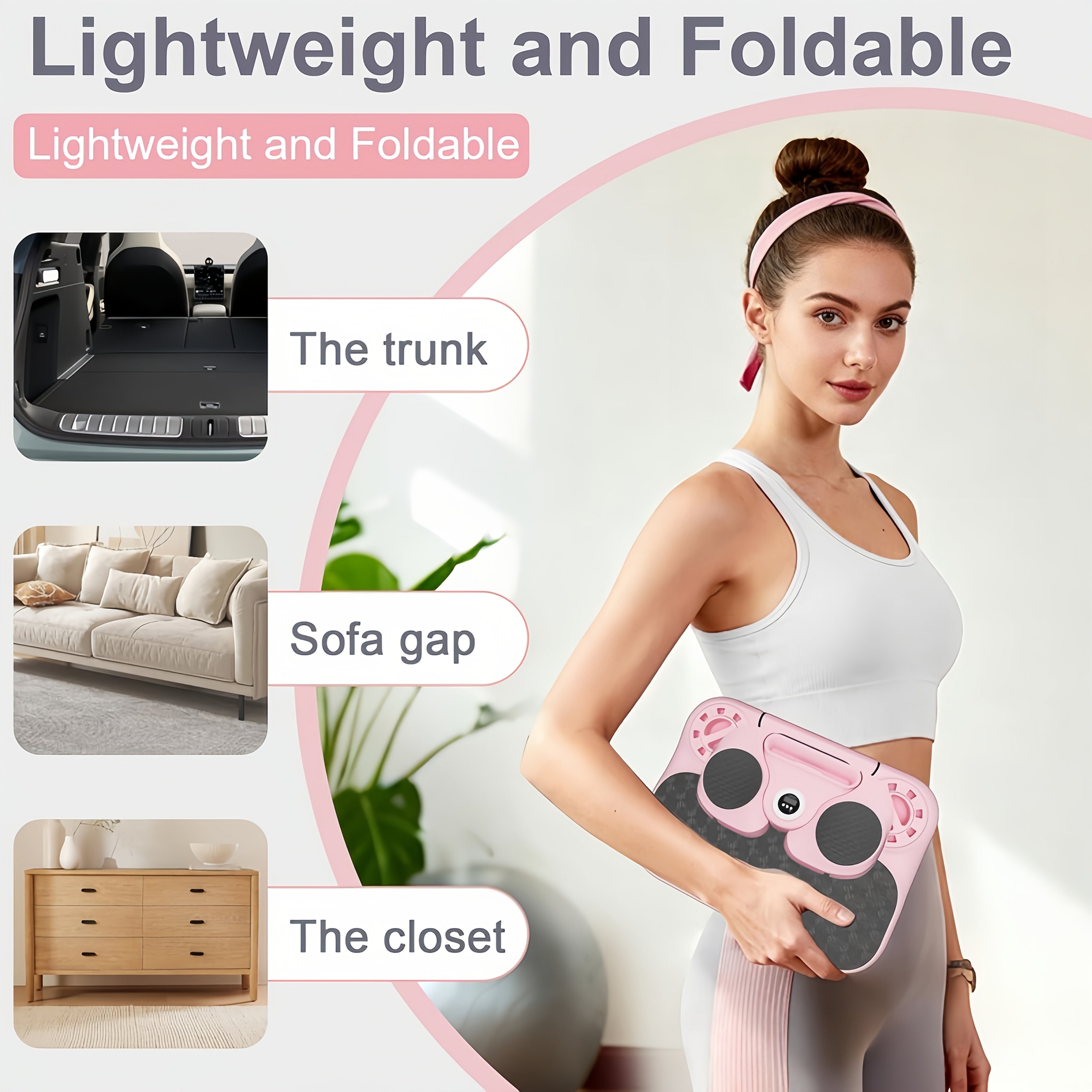 New Upgraded 8-in-1 Pilates Bed Set – Portable Foldable Home Fitness